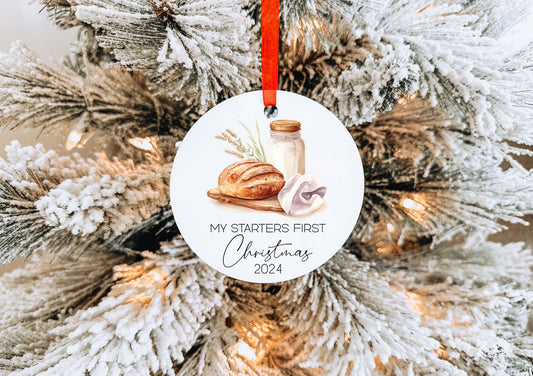 My Starter's First Christmas Ornament